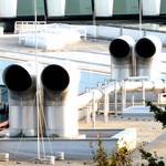 Blick aufs Messezentrum Nürnberg