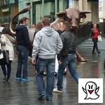 Menschenmenge am Bullring