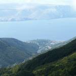 Aussicht auf Senj in Kroatien