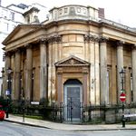 Tempelartiges Gebaeude der Midland Bank Limited