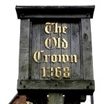 Schild vom aeltesten Pub Birminghams