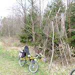 Jaegersitz und davor mein Liegerad