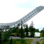 Sprungschanze bei Oslo