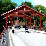Alte Zugbruecke in Trondheim