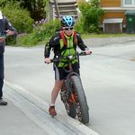 Fahrradlift in Aktion