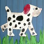 Wartehaeuschen, nett bemalt