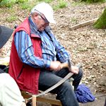 Sense denglen auf dem Reichswaldfest