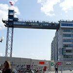 Alter Aufzug zur Aussichtsplattform