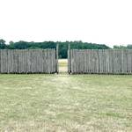 Tor der Wintersonnenwende des Sonnenobservatoriums in Goseck