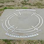 Plan des Sonnenobservatoriums in Goseck