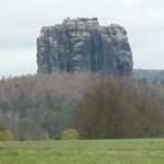Blick auf die Schrammsteine