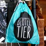 Beutel mit Aufschrift 'Beutel Tier'