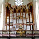 leeres Orgelgehaeuse im Dom